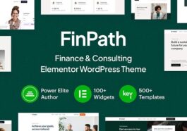 FinPath Finance & Consulting Elementor WordPress Theme Nulled Free Download