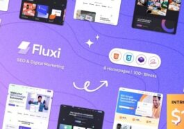 Fluxi SEO & Digital Marketing Agency WordPress Theme Nulled Free Download