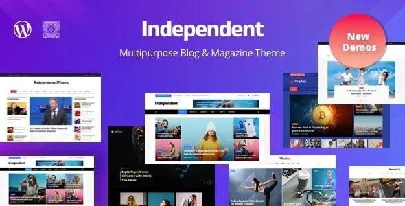 Independent Multipurpose Blog & Magazine Theme Nulled Free Download