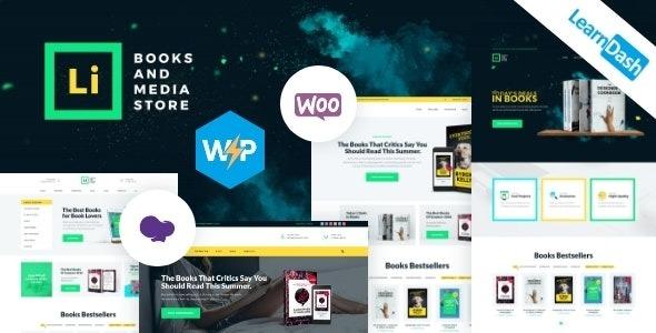 Lorem Ipsum Books & Media Store WordPress Theme Nulled Free Download 