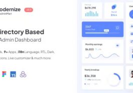 Modernize Next Js Admin Dashboard with App Directory Nulled Free Download
