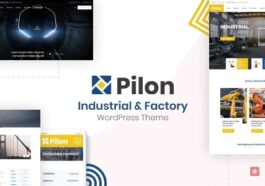 Pilon Industrial & Factory WordPress Theme Nulled Free Download