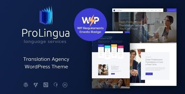 ProLingua Translation Services WordPress Theme Nulled Free Download