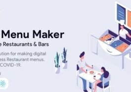 QR Menu Maker Contactless Restaurant Menus Nulled Free Download