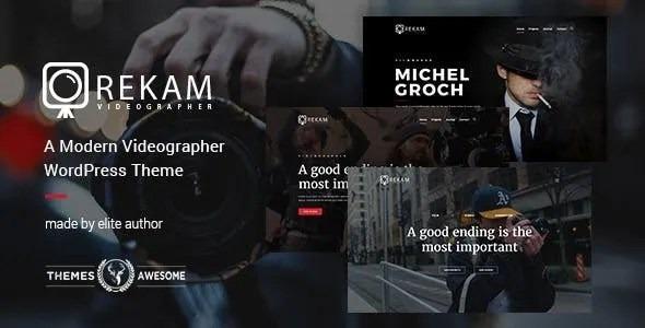 Rekam A Modern Videographer WordPress Theme Nulled Free Download