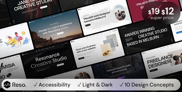 Resonance Multipurpose One Multi Page Template Nulled Free Download