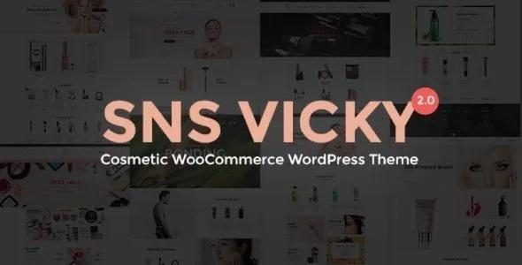 SNS Vicky Cosmetic WooCommerce WordPress Theme Nulled Free Download