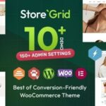 StoreGrid Fashion & Multipurpose WooCommerce Theme Nulled Free Download