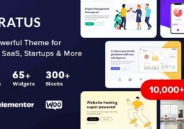 Stratus App, SaaS & Software Startup Tech Theme Nulled Free Download