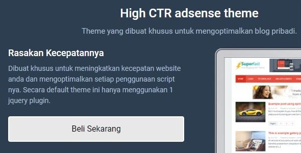 Superfast High CTR Adsense WordPress Theme Nulled Free Download