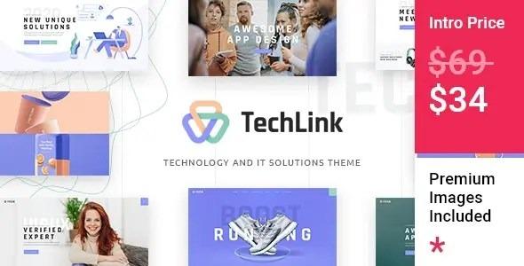 TechLink Technology and IT Solutions Theme (Latest) Nulled Free Download