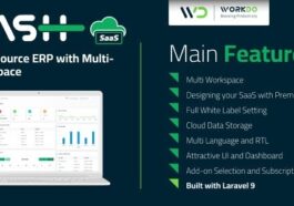 WorkDo Dash SaaS Open Source ERP with Multi-Workspace Nulled Free Download