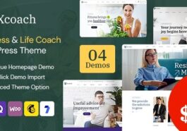 Xcoach Life And Business Coach WordPress Theme Nulled Free Download