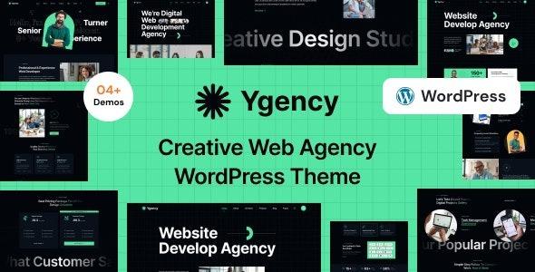Ygency Web Design Agency WordPress Theme Nulled Free Download