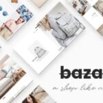 Bazaar Modern Sharp eCommerce Theme Nulled Free Download