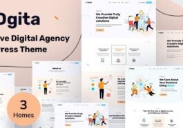 Dgita Creative Digital Agency WordPress Theme Nulled Free Download