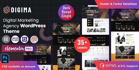 Digima Creative Digital Agency Nulled Free Download