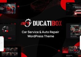 Ducatibox Car Service & Auto Repair WordPress Theme Nulled Free Download