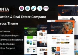 Konta Construction and Real Estate Company WordPress Theme Nulled Free Download