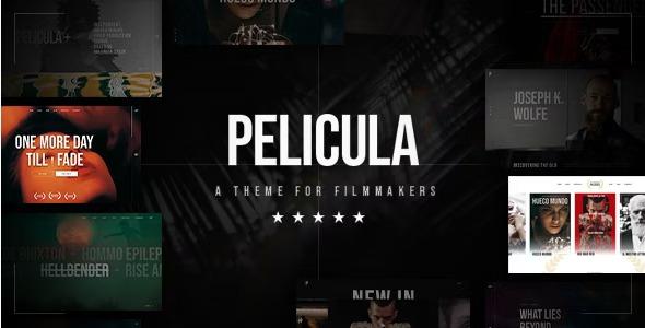 Pelicula Video Production and Movie Theme Nulled Free Download