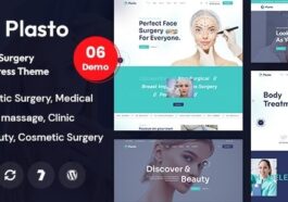 Plasto Plastic Surgery & Medical WordPress Theme Nulled Free Download