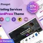 Prespri Printing Services WordPress Theme Nulled Free Download