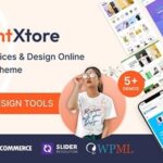 PrintXtore Printing Services & Design Online WordPress WooCommerce Theme Nulled Free Download