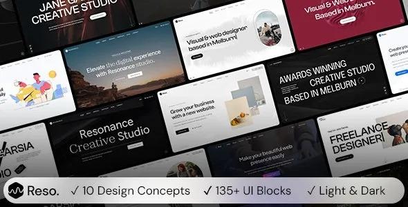 Resonance Modern Multipurpose One Multi Page WordPress Theme Nulled Free Download