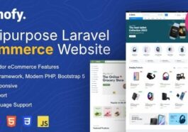 Shofy eCommerce & Multivendor Marketplace Laravel Platform Nulled Free Download