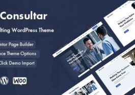 Consultar Consulting Business WordPress Theme Nulled Free Download