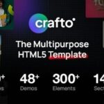 Crafto The Multipurpose HTML5 Template Nulled Free Download