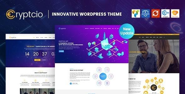 Cryptcio Innovative WordPress Theme Nulled Free Download