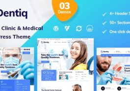 Dentiq Dental & Medical WordPress Theme Nulled Free Download