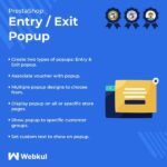 Entry Exit Popup with Voucher Coupon Code PrestaShop Nulled Free Download