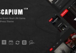 Escapium Escape Room Game WordPress Theme Nulled Free Download