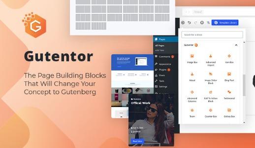 Gutentor PRO Gutenberg Blocks Page Builder for Gutenberg Editor Nulled Free Download