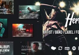 Herion A WordPress Theme for the Music Industry Nulled Free Download