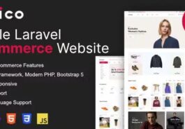 Ninico Minimal Laravel eCommerce Shop Nulled Free Download