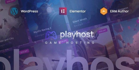 Playhost Game Hosting Server WordPress Theme Nulled Free Download