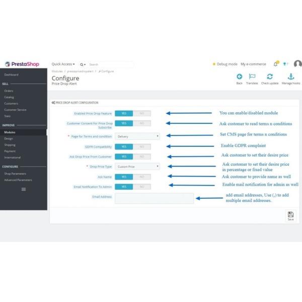 Price Drop Alert Notifier PrestaShop Nulled Free Download