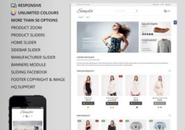 Simplio PrestaShop Template Nulled Free Download