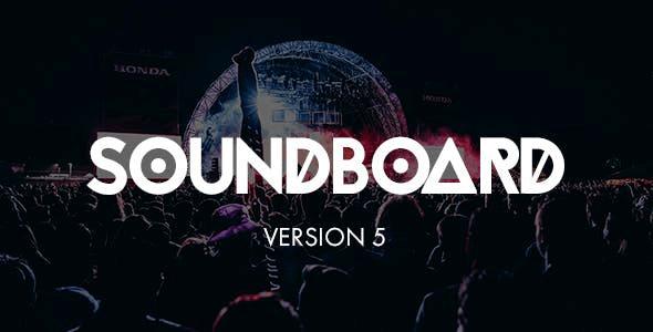 Soundboard a Premium Responsive Music WordPress Theme Nulled Free Download