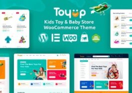 Toyup Kids Toys Store WooCommerce WordPress Theme Nulled Free Download