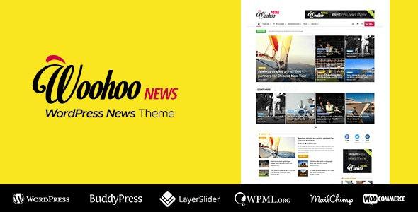 Woohoo Multi-Purpose Newspaper for WordPress Nulled Free Download