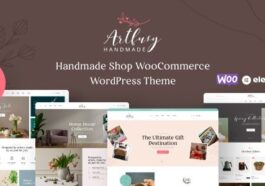 Artfusy Handmade & Crafts Shop WordPress Theme Nulled Free Download