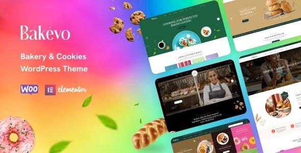 Bakevo Bakery & Cookies WordPress Theme Nulled Free Download