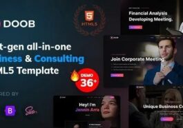 Doob Business & Consulting Bootstrap 5 Template Nulled Free Download