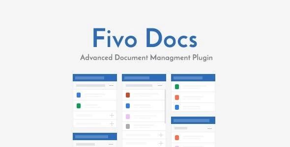 Fivo Docs WordPress Documents and Attachments Manager Nulled Free Download