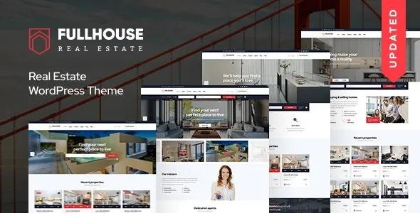 FullHouse Real Estate Responsive WordPress Theme Nulled Free Download