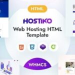 Hostiko Hosting HTML & WHMCS Template With Isometric Design Nulled Free Download